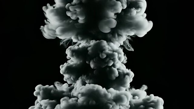 Rising plumes of smoke suspended in mid air capture the transformative concept of change and uncertainty, conveying introspection and contemplation, making it an ideal visual metaphor for data.