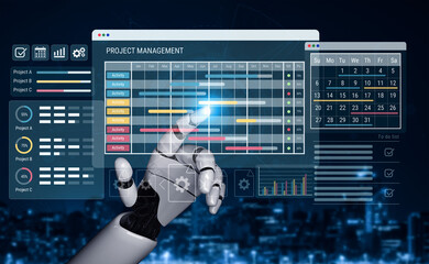 AI assists in creating intelligent project management dashboards that automate tracking, optimize scheduling, and enhance productivity across collaborative digital environments. Parse