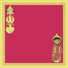 indian wedding invitation card cover design