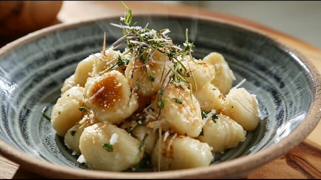 Coconut Gnocchi With Citrus Butter