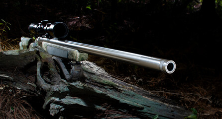 Modern incline muzzleloader