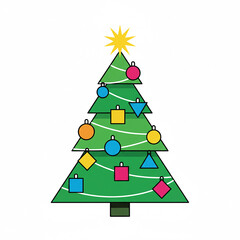 christmas tree and decoration