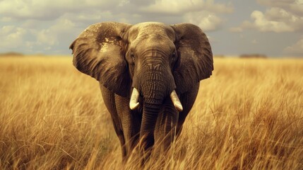 Adorable Fluffy Alpaca Portrait