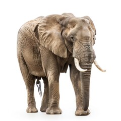 Adorable Fluffy Alpaca Portrait