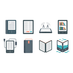 Collection of modern e readers and digital devices