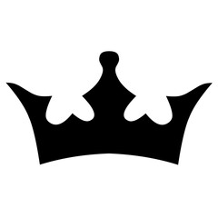 crown icon vector illustration