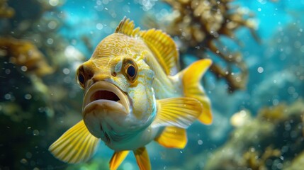 Graceful Antelope Standing in Wilderness