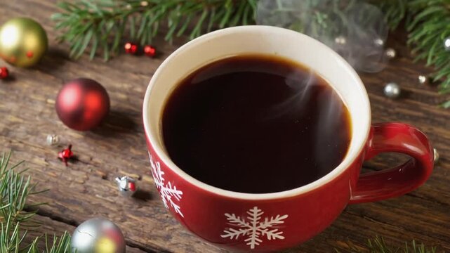 Christmas coffee.