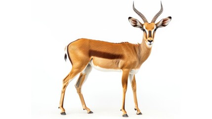 Graceful Antelope Standing in Wilderness