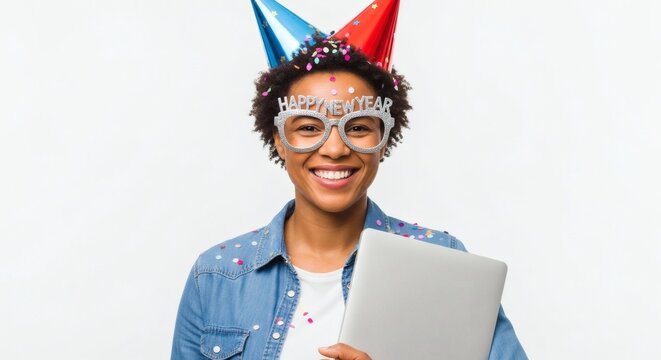 Woman performing a kettlebell squat exercise on a vibrant purple background