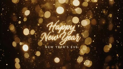 Sparkling New Years Eve Celebration - A Festive Visual Journey.