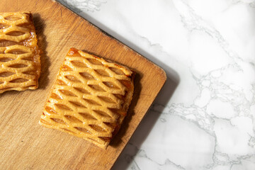 Grillés aux pommes fait maison - pomme du jardin - recette saine