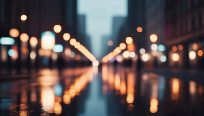 Modern blurred city background, perfect for business presentations, professional website headers, and futuristic corporate designs