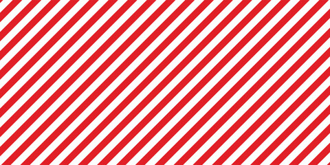Red stripes on white background. Striped diagonal pattern Vector illustration of Seamless background Christmas or winter theme Background  lines modern