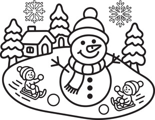 Pine cone monochrome silhouette vector illustration seasonal symbol icon