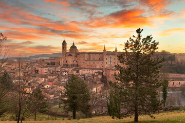 Urbino, Italy Medieval Walled City