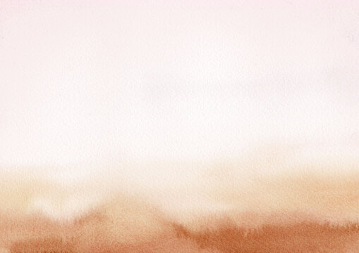 水彩 Nuance Gradation terracotta/tan Background-300dpi-