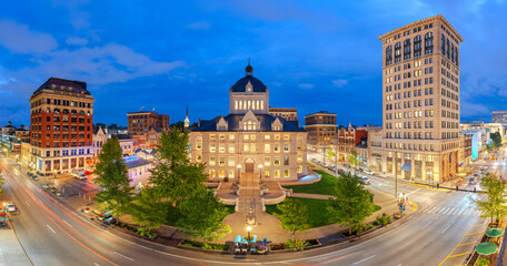 Lexington, Kentucky, USA Historic Cityscape