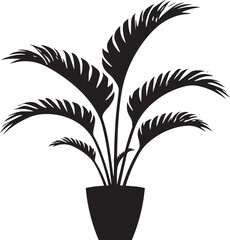 Set of Palm Trees Vector – Tropical Silhouette Illustration