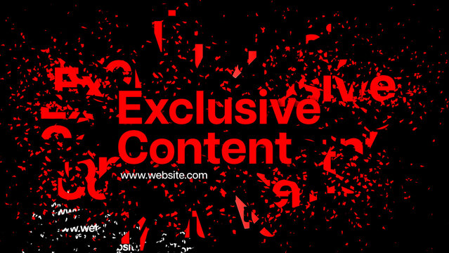 Typography Creative Explode 2