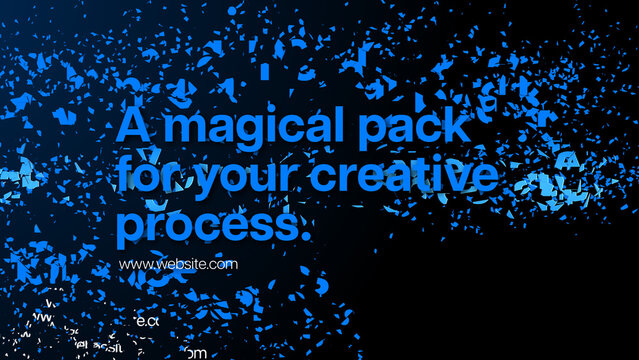 Typography Creative Explode 3