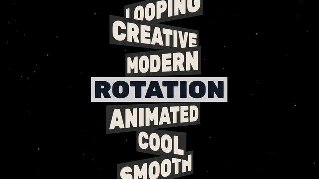 Modern Looping Text Vol 2