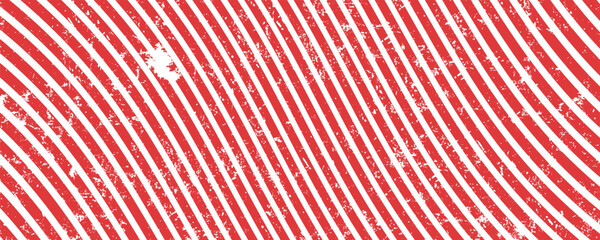 Slanting lines and halftone dots in red colors, Seamless background christmas or winter theme background, Red stripes pattern on white background.