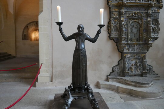 Wolframleuchter im Dom Erfurt