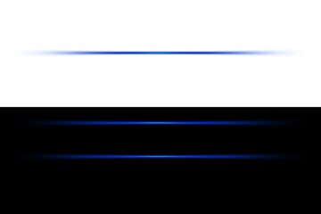 Abstract blue light streaks against a dark background with digital glitch effects