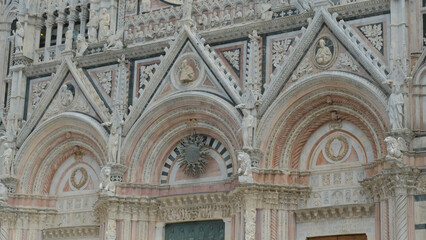 Obraz premium Il Duomo di Siena in Toscana, Italia.