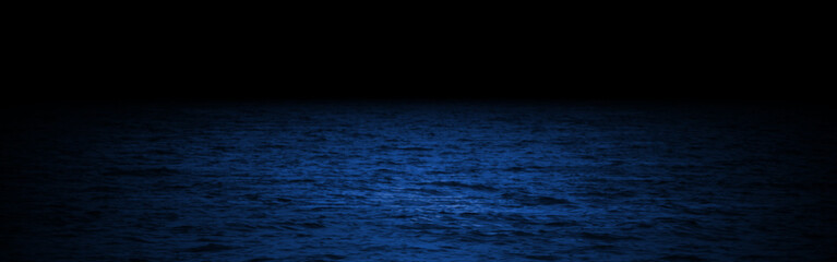 Blue Ocean Background Night Water Dark Nature Deep Sea Wallpaper Dramatic Horizon Landscape