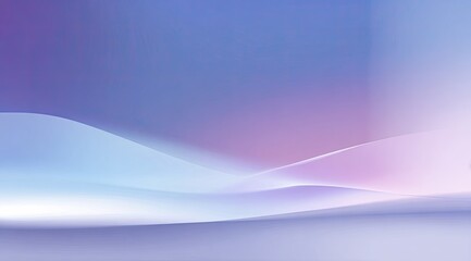 Gradient flowing curves, blending blue, purple, and pink in abstract design