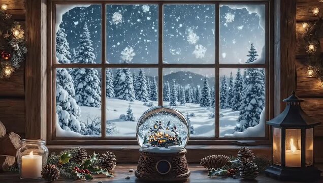 christmas tree and decorations