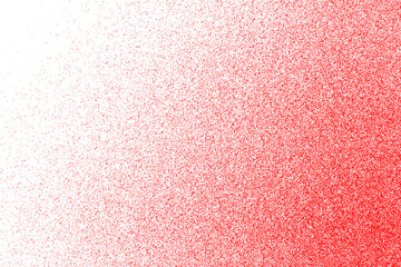 Red Dotwork foil frosted gradient pattern background. red noise stipple dots. Sand grain effect. Abstract noise dotwork pattern. Stochastic dotted grunge banner. Grain stippled gradient. Faded halfton
