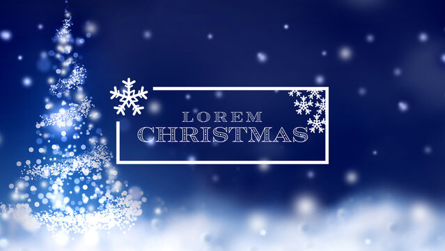 Christmas Typography Titles