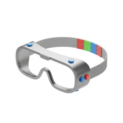 Modern Augmented Reality Headset Sleek, Futuristic Design for Immersive Digital Experiences