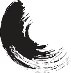 ink brush strokes.  Black hand drawn stripes, rough grunge paint texture. ink brush stroke vector design element for grunge texture background and artistic illustration.