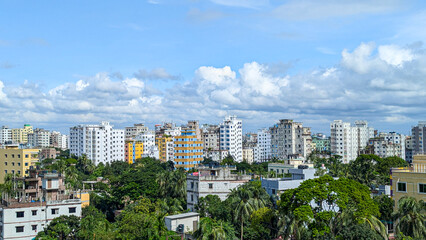 Urban Landscape View of Dhaka City