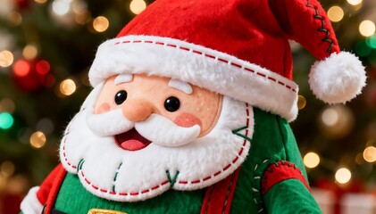 Cute Handmade Christmas Elf Festive Decoration