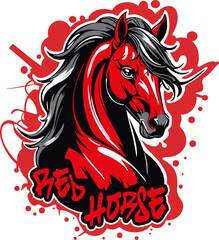 red horse