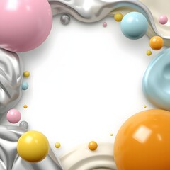 Metallic Sphere Mix Frame