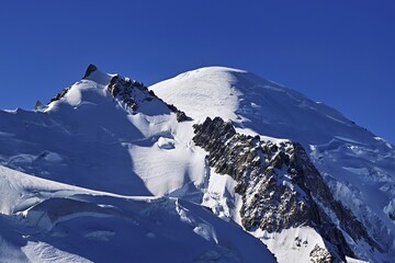 Mont Maudit Covered With Snow