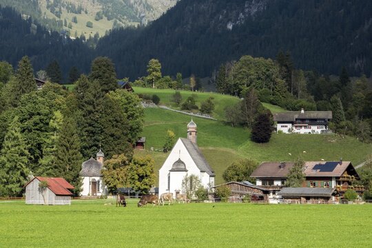 Loretto Chapels, Oberstdorf, Oberallg&auml;u, Allg&auml;u, Bavaria, Germany