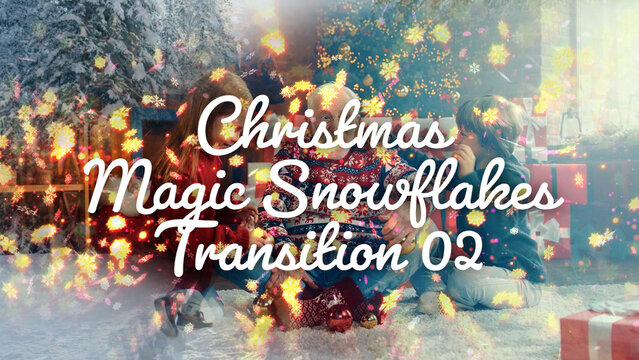Christmas Magic Snowflakes Transition 02