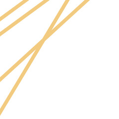 Golden Corner Line Accent