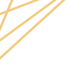 Golden Corner Line Accent