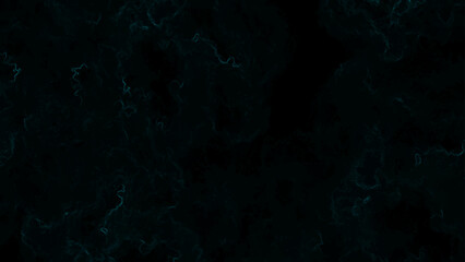 Abstract Ultra-Dark Deep Teal Smoke Texture with Black Background with Cyan Plasma Veins for Sci-Fi, Futuristic & Cinematic Design