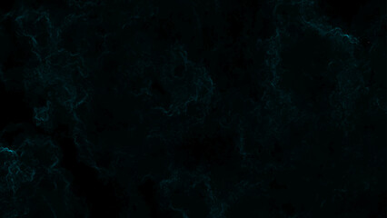 Abstract Ultra-Dark Deep Teal Smoke Texture with Black Background with Cyan Plasma Veins for Sci-Fi, Futuristic & Cinematic Design