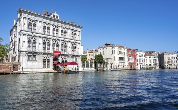 Casino di Venezia on the Grand Canal, Venice, Veneto, Italy