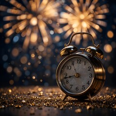 Clock ticking down to the new years eve. 
